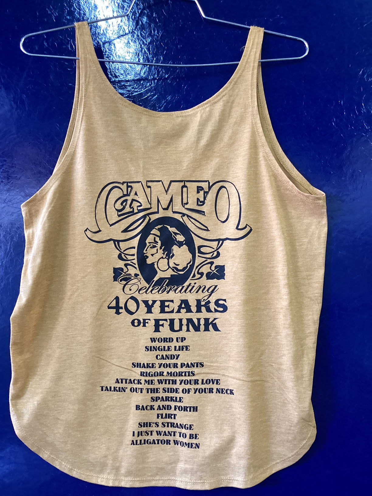 CANDY Gold Woman's Tank Top
