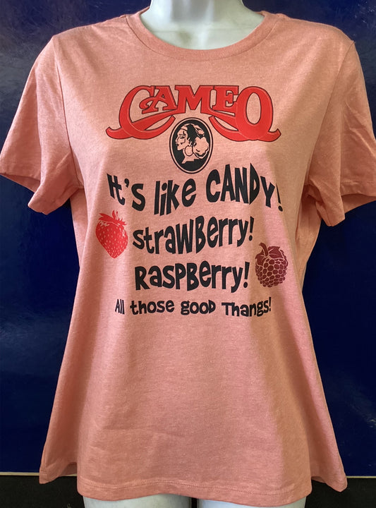 CANDY Heather Orange Woman's Tee