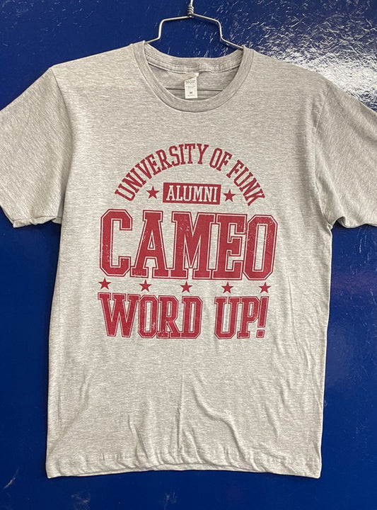 CAMEO UNIVERSITY OF FUNK Heather Grey Tee