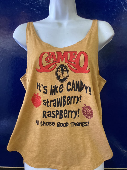 CANDY Gold Woman's Tank Top