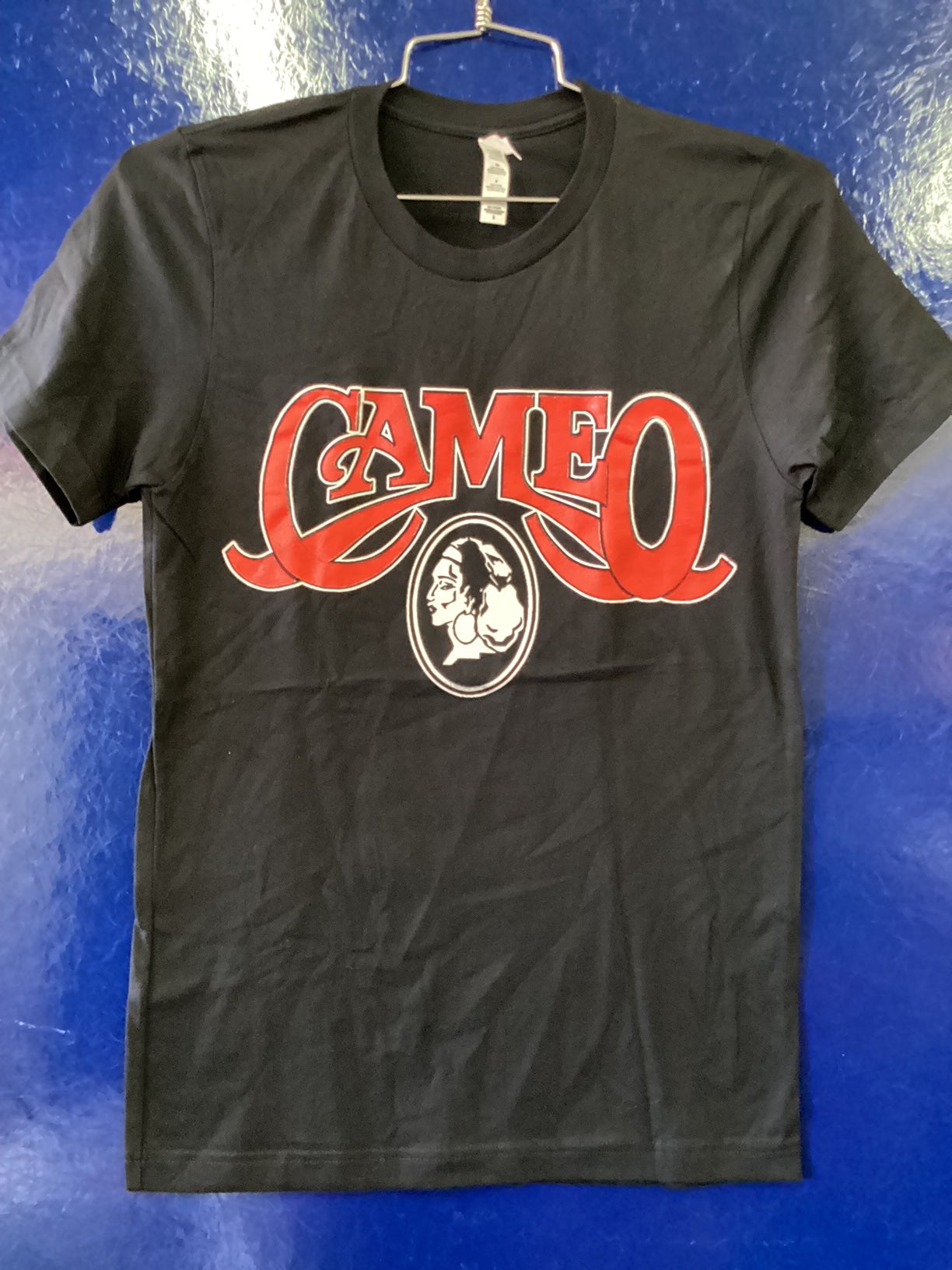 Black Tee with Red CAMEO Logo